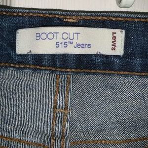 Levi bootcut jeans